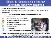 Clases de Computación para Adulto, Adulto mayor, Amas de casa y Principiantes