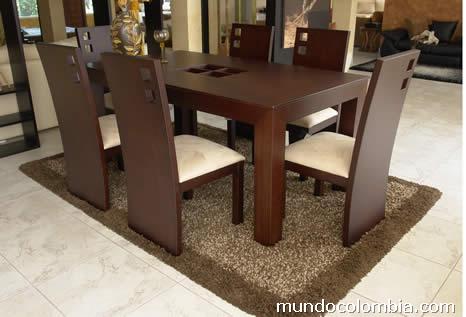 Fotos de comedores modernos en madera en medellÃn Imagenes de comedores de madera