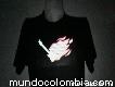 Camisetas led activadas por sonido tecnología led