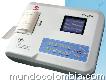 Electrocardiógrafo autointerpretativo impresión de 3 canales pantalla color de 12 derivac
