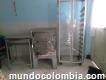 Vendo horno de dos cámaras y un escabiladero de once latas una mesa arteza