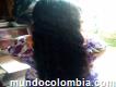 Vendo mi cabello negro 99 cm