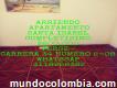 Arriendo apartamento bogotá $600.000 cel 3118956382