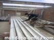 Plancha en metaldec y concreto