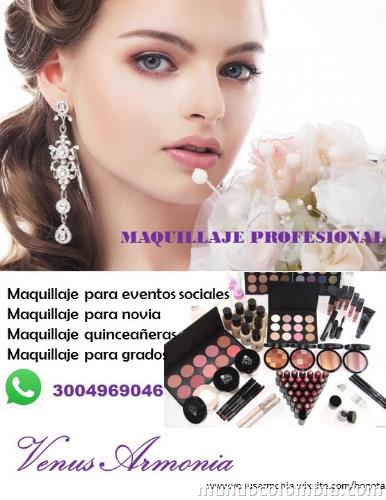 Maquillaje A Domicilio En Bogotá Para Eventos en Chapinero