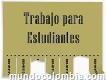 Trabajo Para Estudiantes-medio Tiempo