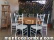 Alquiler de sillas y mesas