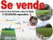 Vendo lote en rozo- valle