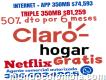 Instalación de Internet hogar y negico gratis